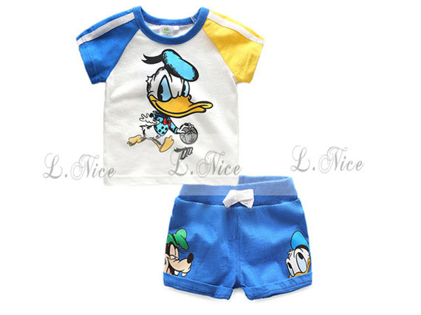 Setelan donal bebek unisex